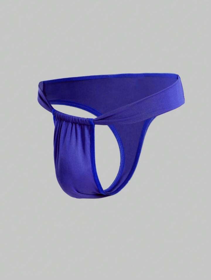 Men's Solid Color Comfortable Thong Underwear